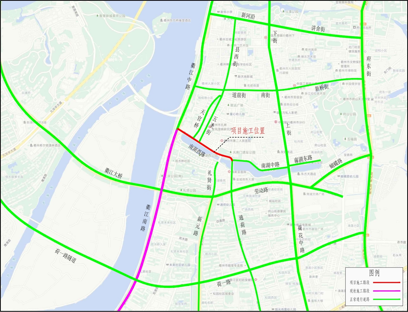 
										關(guān)于南湖西路實行限制交通的公告